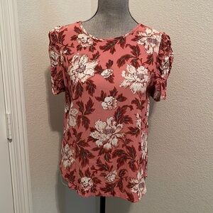 LOFT Floral Blouse - Size S